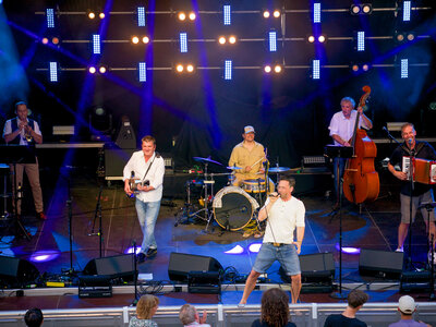 Kapotaki auf der Bühne im Theatron - Münchner Olympiapark
